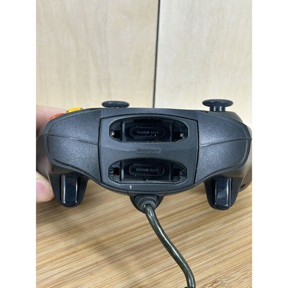 Microsoft Xbox Original Controller S Black W/ Break Away Cable - Picture 6 of 7